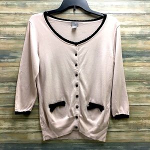 H&M Bow and Button detail Cardigan